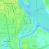 Khan Chamkar Mon topographic map, elevation, terrain