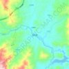 Dipa topographic map, elevation, terrain