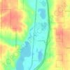 Waters topographic map, elevation, terrain