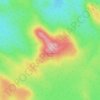 Juniper Ridge topographic map, elevation, terrain