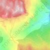 Senatello topographic map, elevation, terrain