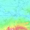 Nowshera topographic map, elevation, terrain
