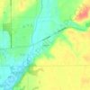 Raysville topographic map, elevation, terrain