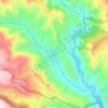 Zabukh topographic map, elevation, terrain