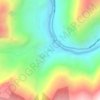 Basho topographic map, elevation, terrain