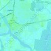 Sovann Sakor topographic map, elevation, terrain