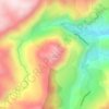 Tablon topographic map, elevation, terrain