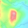 Pitchpine Mountain topographic map, elevation, terrain