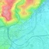 Arbeitersiedlung Untere Bleiche topographic map, elevation, terrain