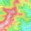 Les Jumeaux topographic map, elevation, terrain
