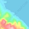 Saint Helena Bay topographic map, elevation, terrain