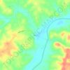 Paces topographic map, elevation, terrain