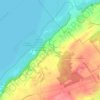 Forel topographic map, elevation, terrain