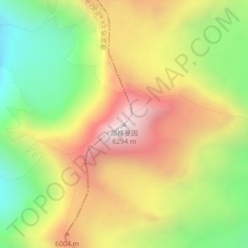 Longemain topographic map, elevation, terrain