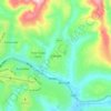 Gasabo topographic map, elevation, terrain