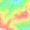 Masupu topographic map, elevation, terrain