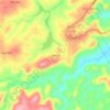 Nam Hà topographic map, elevation, terrain