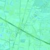 Ban Khlong Lat Krabang topographic map, elevation, terrain