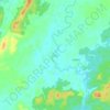 Digli topographic map, elevation, terrain