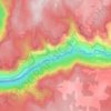 Le Truel topographic map, elevation, terrain