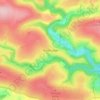 Hawkridge topographic map, elevation, terrain