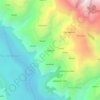 Kangsali topographic map, elevation, terrain