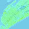 Sea Pines topographic map, elevation, terrain