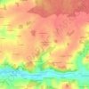 Le Puy Mary topographic map, elevation, terrain