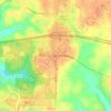 Malbis topographic map, elevation, terrain