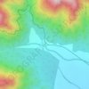 Kallar topographic map, elevation, terrain