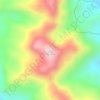 Tanete Pasangkodo topographic map, elevation, terrain