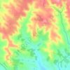 Bouysset topographic map, elevation, terrain