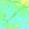 Filabusi topographic map, elevation, terrain