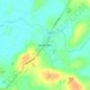 Claregalway topographic map, elevation, terrain