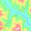 Matande topographic map, elevation, terrain