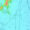 Sóc Sơn topographic map, elevation, terrain