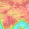 Perletzhofen topographic map, elevation, terrain