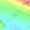 Pevtsite topographic map, elevation, terrain