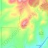 Humbolt Mountain topographic map, elevation, terrain