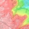 Mystic Falls topographic map, elevation, terrain