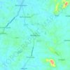 Weliweriya topographic map, elevation, terrain