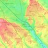Luton topographic map, elevation, terrain