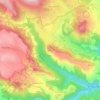 Chazous topographic map, elevation, terrain