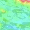 Glassel topographic map, elevation, terrain