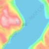 Blow Me Down Point topographic map, elevation, terrain