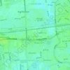 Phum Teuk Thla topographic map, elevation, terrain