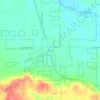 Peacock topographic map, elevation, terrain