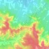 La Bataille topographic map, elevation, terrain