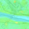Akat topographic map, elevation, terrain