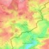 Longvilly topographic map, elevation, terrain